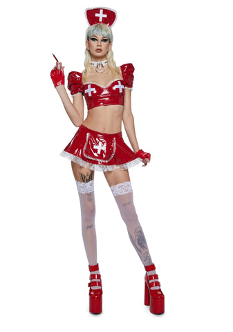 First Aid Babe Costume Set