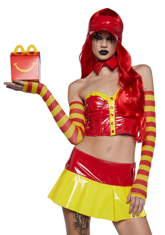 Super Size Me Wig & Costume Set