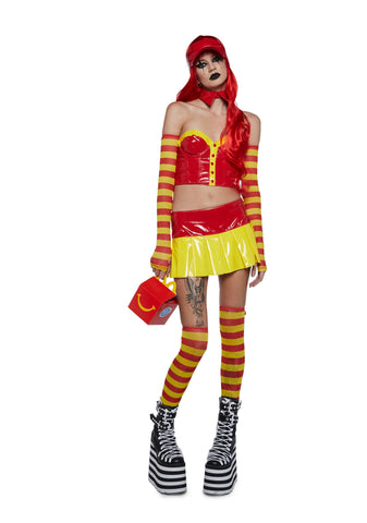 Super Size Me Wig & Costume Set