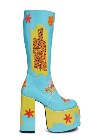 Mystery Machine Platform Boots