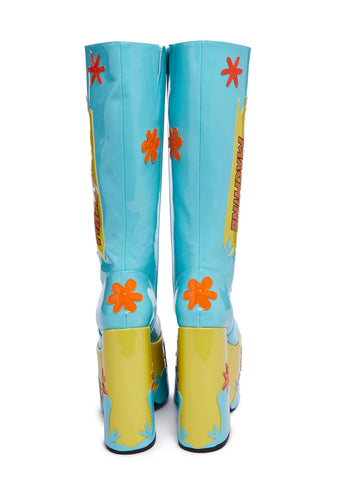 Mystery Machine Platform Boots