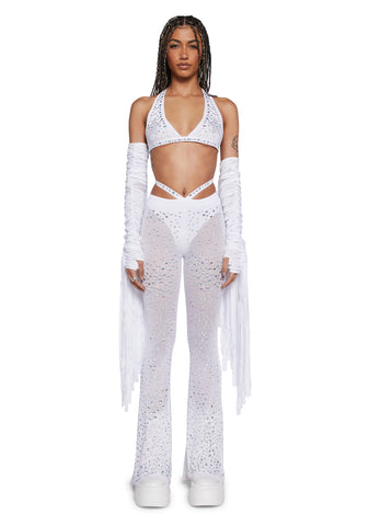 Classic Vibes Fringe Gloves