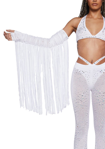 Classic Vibes Fringe Gloves