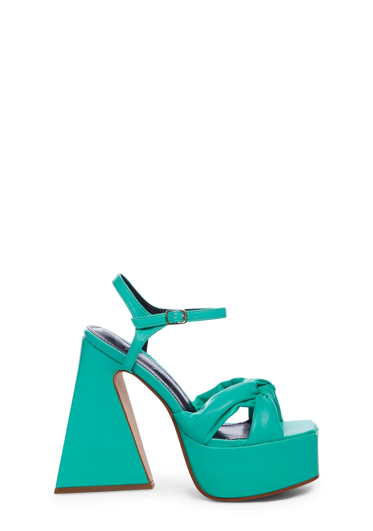 Hiner Platform Heels- Green