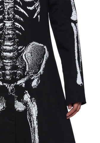 Lurking Horror Skeleton Trench Coat