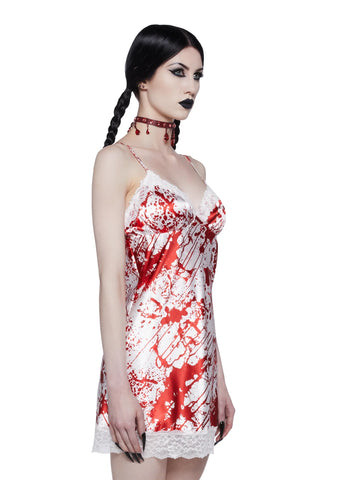 Scream Queen Slip Dress