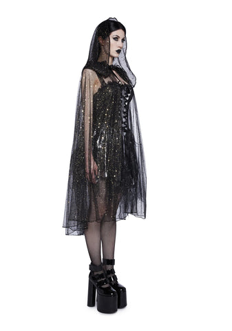Mystic Being Sheer Cape