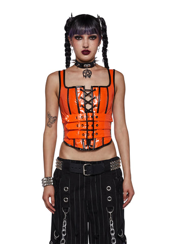 Haunted Shadows Corset Top