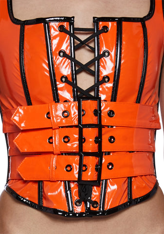 Haunted Shadows Corset Top