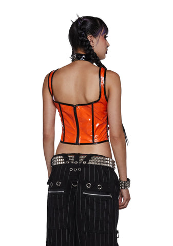 Haunted Shadows Corset Top
