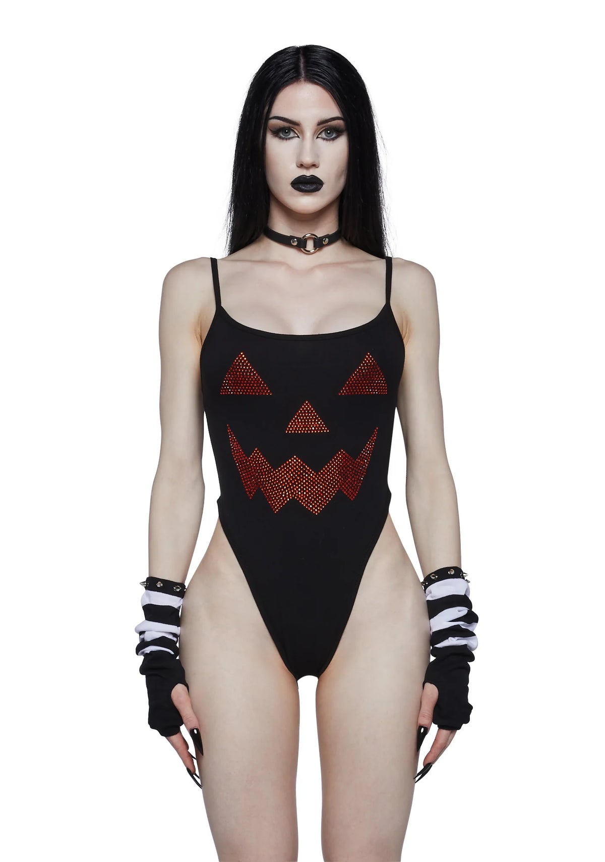 All That Glitters Pumpkin Bodysuit