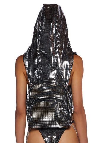 Disco Fusion Hooded Backpack