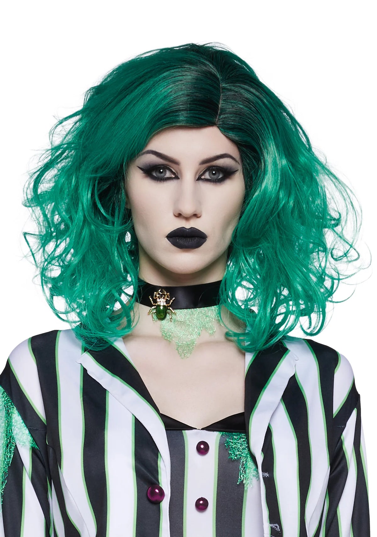 The Bio-Exorcist Green Wig