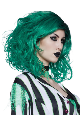 The Bio-Exorcist Green Wig