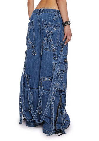 X-Strap Denim Jeans