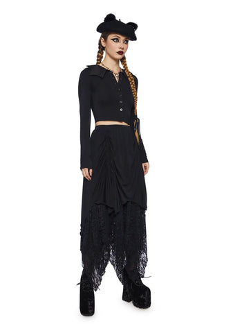 Just Wing It Collared Top