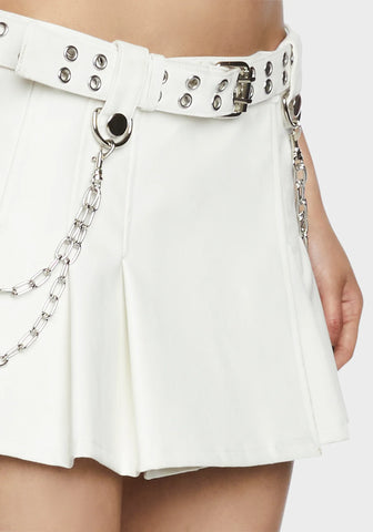 Young Saint Pleated Skirt