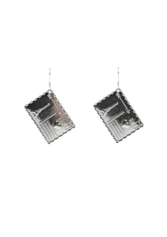Stamp Of Approval Drop Earrings