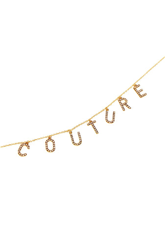 Haute Like Couture Chain Necklace