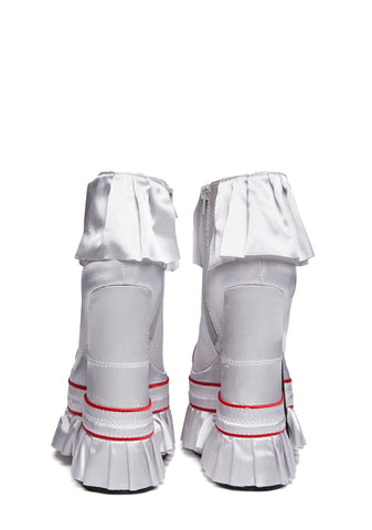 Killer Clown Platform Booties