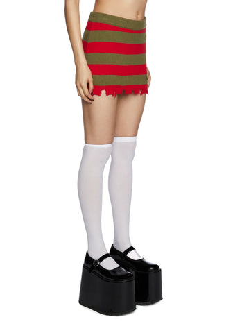 Total Slasher Mini Skirt