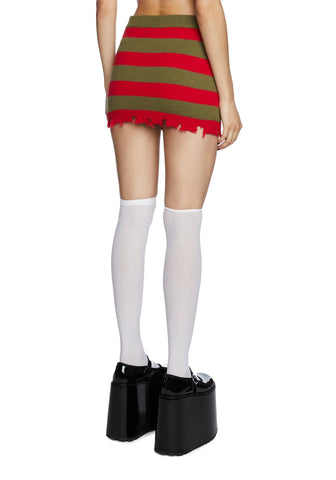 Total Slasher Mini Skirt