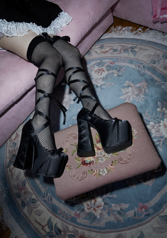 Sweet Sonata Ballet Wrap Heels