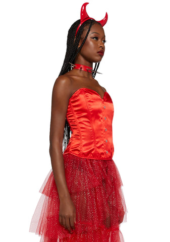 Sinful Means Corset Top