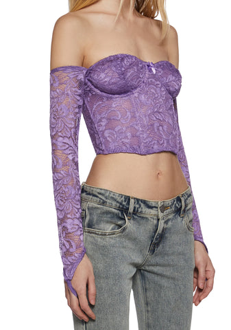 Lavender Nymph Princess Corset Top