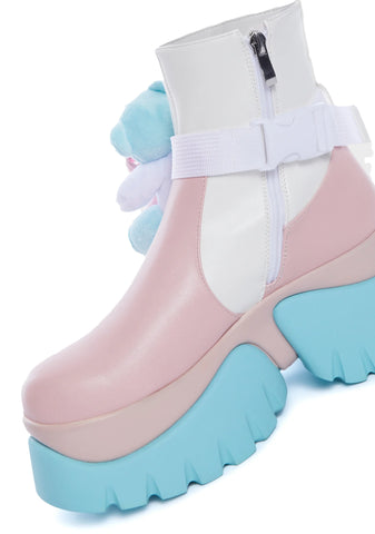 Teddy Bear x Melanie Martinez Platform Boots