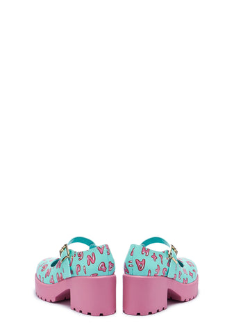 Alphabet x Melanie Martinez Mary Janes