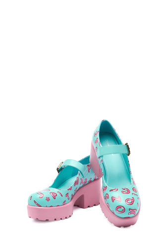 Alphabet x Melanie Martinez Mary Janes