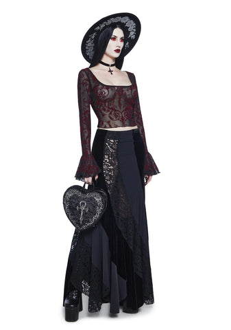 Death Unites Us Crop Top