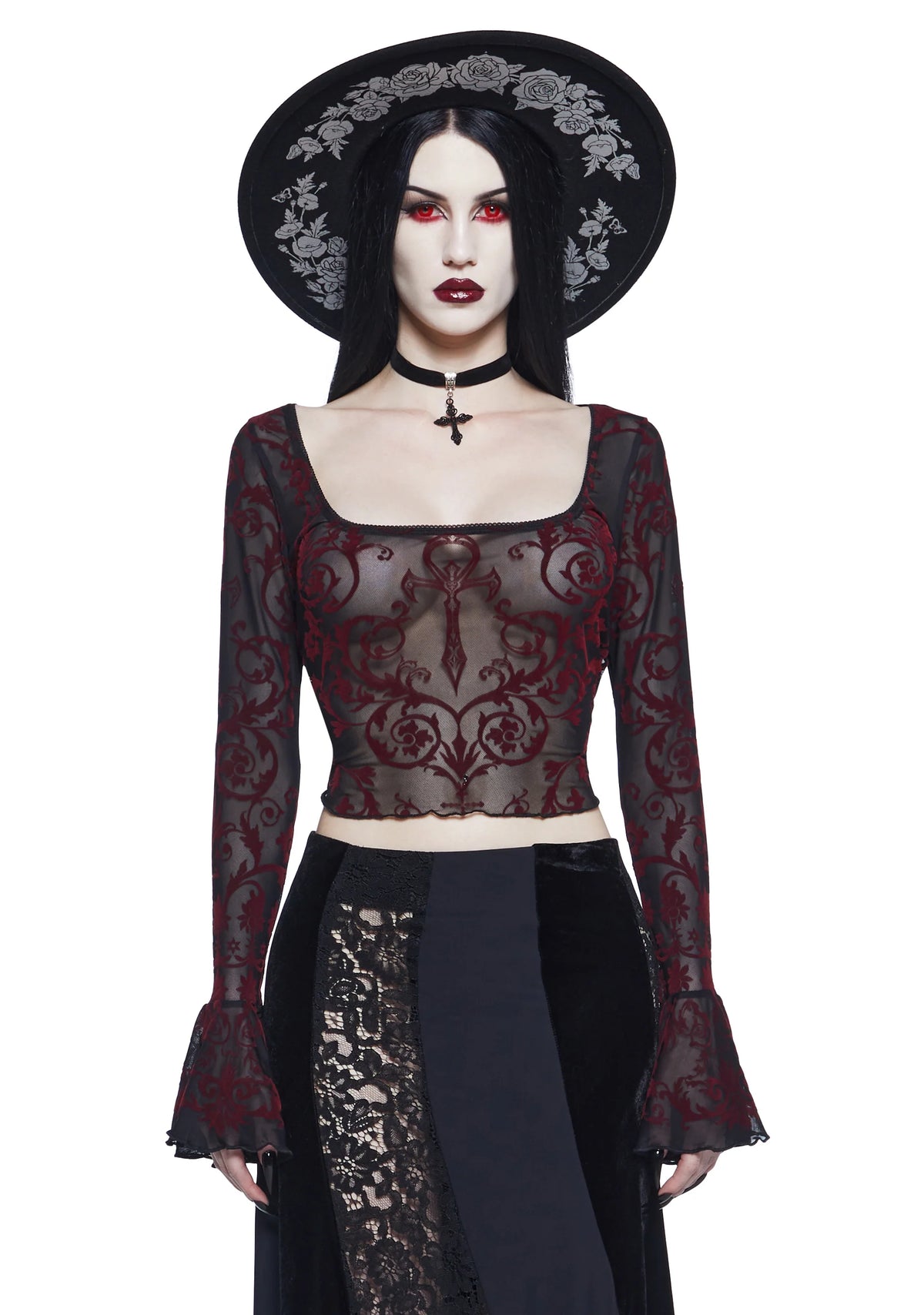 Death Unites Us Crop Top