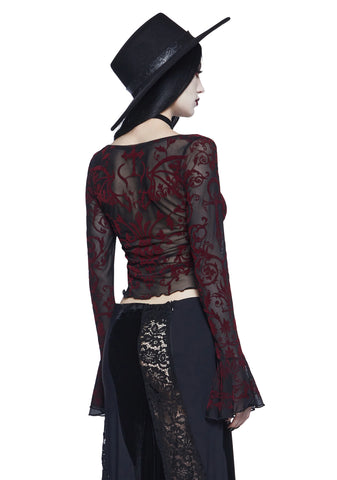 Death Unites Us Crop Top