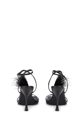 Wide Fit Prancy Fluffy Heels