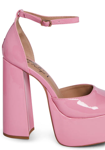 Stolla Platform Heels - Pink