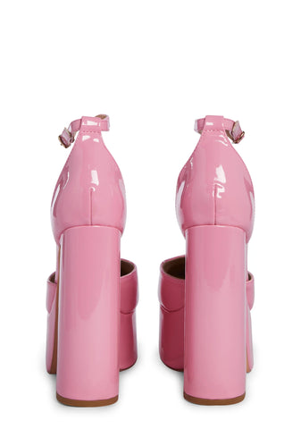 Stolla Platform Heels - Pink