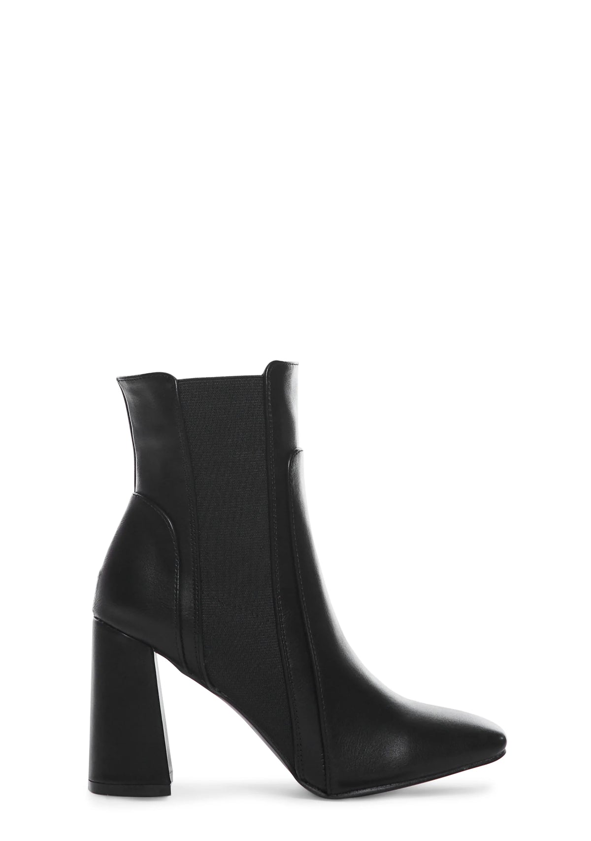 Backbone Heeled Booties