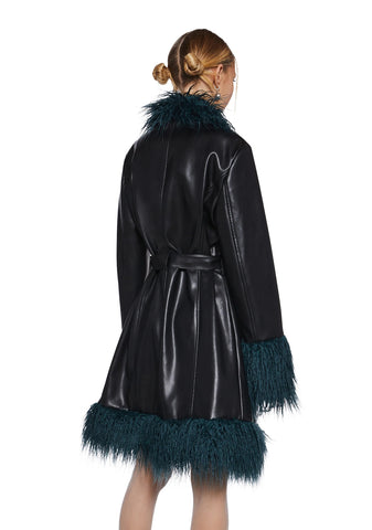 Wicked Bohemian Gig Faux Fur Coat