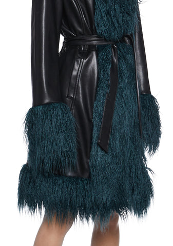 Wicked Bohemian Gig Faux Fur Coat
