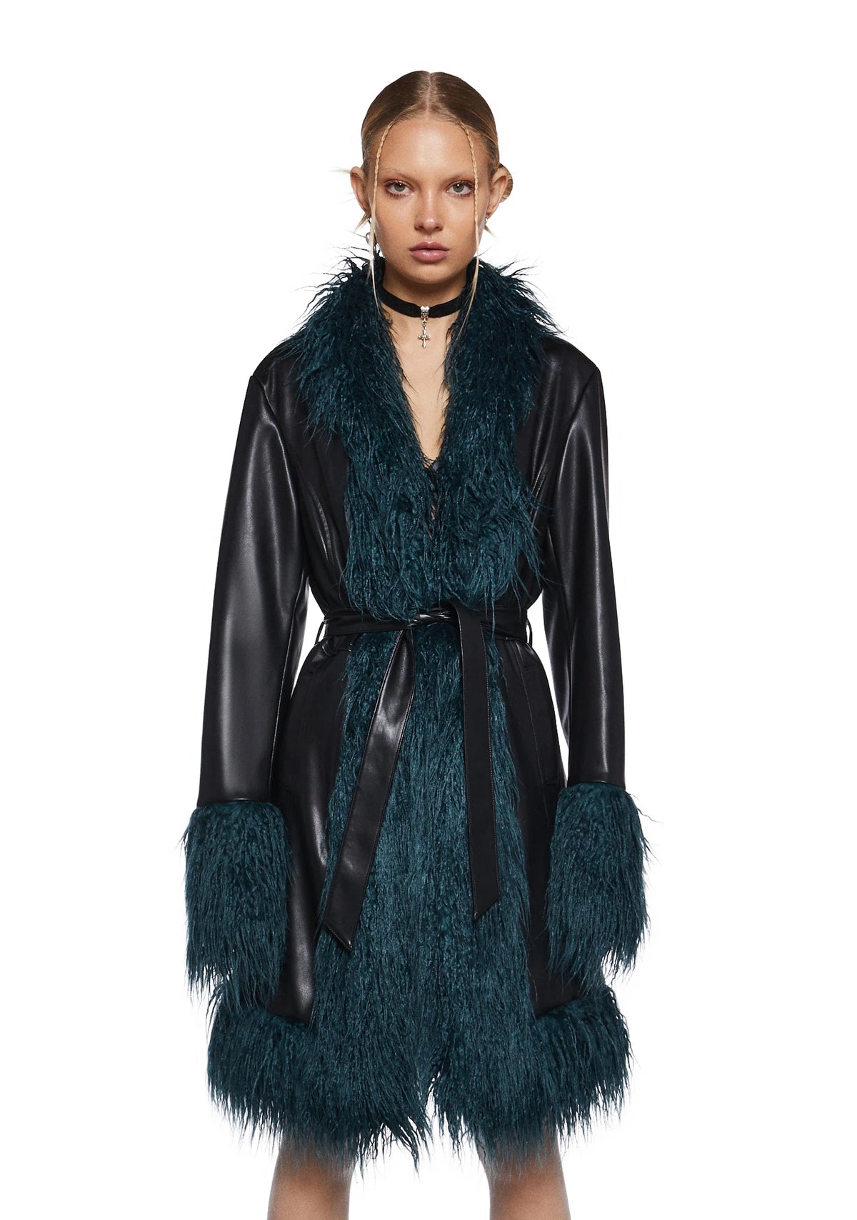 Wicked Bohemian Gig Faux Fur Coat