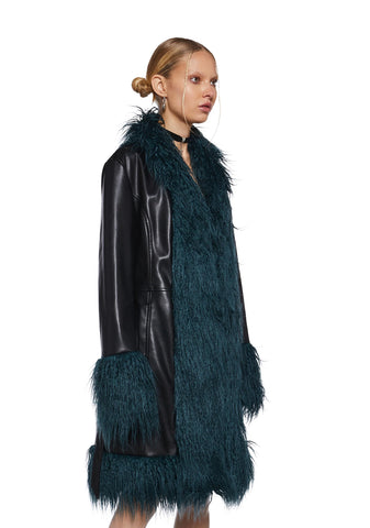 Wicked Bohemian Gig Faux Fur Coat