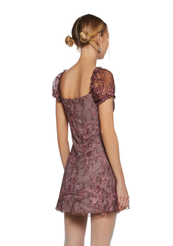 Hard To Love Lace Mini Dress
