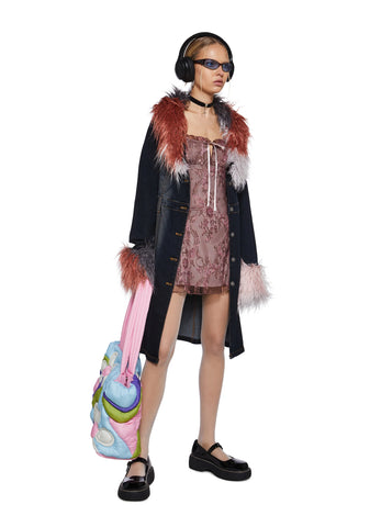 Hard To Love Lace Mini Dress