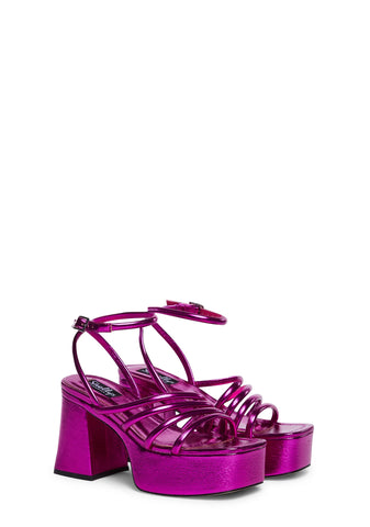 Regina Platform Sandals