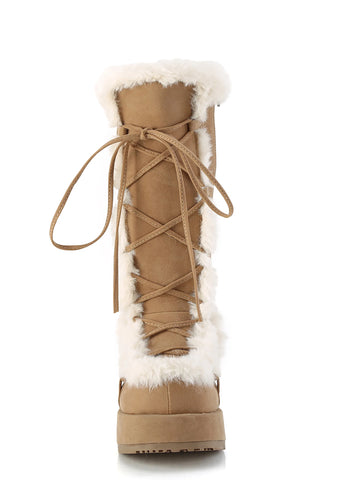 Cubby-311 Platform Knee High Boots