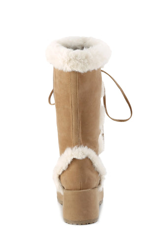 Cubby-311 Platform Knee High Boots