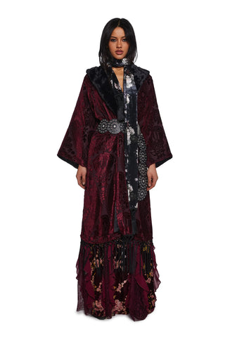 Vintage Romance Velvet Duster