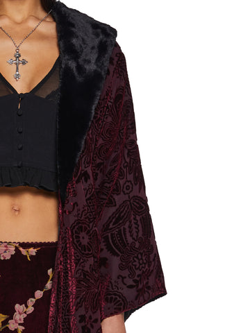 Vintage Romance Velvet Duster